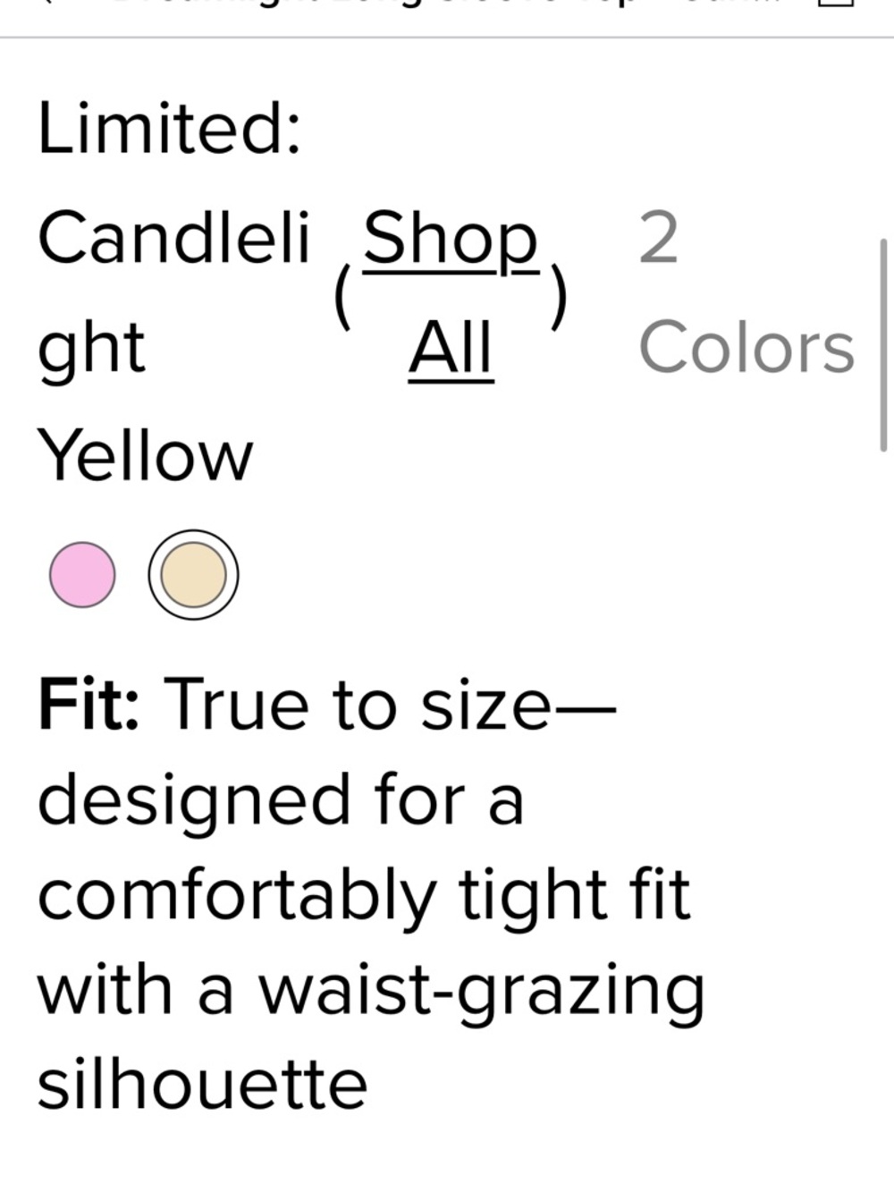 ALO Yoga Dreamlight Long Sleeve Top -
Candlelight Yellow-M-NWT - Picture 7 of 12